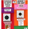 Image 1 : LOT OF 2 COINS ( 2002 FIFTY CENT COIN, QUEEN ELIZABETH GOLDEN JUBILEE) *1936 GEORGE V ONE CENT COIN,
