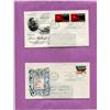 Image 2 : CANADA POST LOT (INCLUDES 4 FIRST DAY OF ISSUE POSTAL ENVELOPES WITH HISTORIC STAMPS)