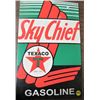Image 1 : TIN SIGN (TEXACO SKY CHIEF GASOLINE) *10"X19"* (REPRO)
