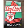 Image 2 : TIN SIGN (TEXACO SKY CHIEF GASOLINE) *10"X19"* (REPRO)