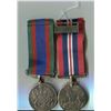 Image 2 : LOT OF 2 MEDALS (WW2 SERVICE MEDALS)