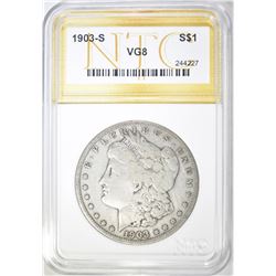 1903-S MORGAN DOLLAR  NTC  VG