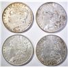 Image 1 : (4) 1887 MORGAN DOLLARS  BU