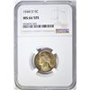 Image 1 : 1944-D JEFFERSON NICKEL  NGC MS-66 5FS