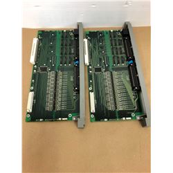 (2) MITSUBISHI QX53B BN634A638G52 CIRCUIT BOARDS