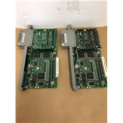 (2) MITSUBISHI QX611-1 CIRCUIT BOARDS