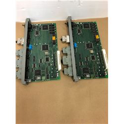 (2) MITSUBISHI QX522B BN634A666G51 CIRCUIT BOARDS