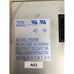MITSUBISHI MODEL PD25A POWER SUPPLY