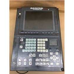 Mazatrol 640 Control Panel w/FCA635MNY-ND Numerical Control Unit and FCU6-HD242-3 HDD Unit