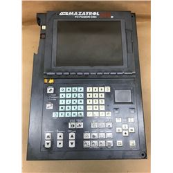 Mazatrol 640 Control Panel w/FCA635MNY-ND Numerical Control Unit and FCU6-HD242-3 HDD Unit