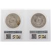 Image 2 : Lot of (2) 1885-O $1 Morgan Silver Dollar Coins PCGS MS63