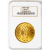 Image 1 : 1899 $20 Liberty Head Double Eagle Gold Coin NGC MS61