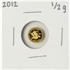 Image 1 : 2012 Lao Peoples Democratic Republic 1/2 Gram Dragon Gold Coin