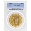 Image 1 : 1904 $20 Liberty Head Double Eagle Gold Coin PCGS MS61
