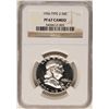 Image 1 : 1956 Type 2 Franklin Half Dollar Proof Coin NGC PF67 Cameo