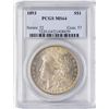 Image 1 : 1893 $1 Morgan Silver Dollar Coin PCGS MS64