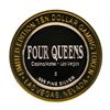 Image 2 : .999 Fine Silver Four Queens Casino Las Vegas $10 Limited Edition Gaming Token