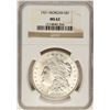 Image 1 : 1921 $1 Morgan Silver Dollar Coin NGC MS62