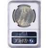 Image 2 : 1928 $1 Peace Silver Dollar Coin NGC MS61