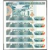Image 2 : Lot of (5) 1988 Peru Diez Mil Intis Uncirculated Bank Notes