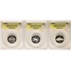 Image 1 : Lot of (3) 1999-S Proof Silver State Quarter Coins ANACS PR70 DCAM