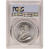 Image 2 : 2018 South Africa Krugerrand Silver Coin PCGS MS70 First Issue