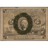 Image 1 : March 3, 1863 Five Cents Second Issue Fractional Currency Note