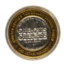 .999 Fine Silver Circus Circus Las Vegas, NV $10 Limited Edition Gaming Token