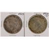 Image 1 : Lot of 1925 & 1926-S $1 Peace Silver Dollar Coins