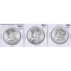Lot of 1883-O, 1884-O, 1885-O $1 Morgan Silver Dollar Coins