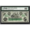 Image 1 : 1872 $20 State of South Carolina Revenue Bond Obsolete Note PMG Gem Uncirculated