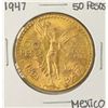 Image 1 : 1947 Mexico 50 Pesos Gold Coin
