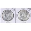 Image 1 : Lot of (2) 1902-O $1 Morgan Silver Dollar Coins