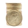 Image 2 : Roll of (20) Brilliant Uncirculated 1922 $1 Peace Silver Dollar Coins