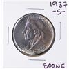 Image 1 : 1937-S Boone Bicentennial Commemorative Half Dollar Coin Amazing Toning