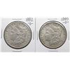 Image 1 : Lot of 1882-O & 1885-O $1 Morgan Silver Dollar Coins