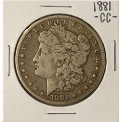 1881-CC $1 Morgan Silver Dollar Coin