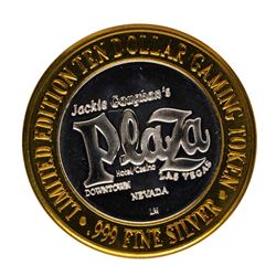 .999 Fine Silver Plaza Casino Las Vegas, NV $10 Limited Edition Gaming Token
