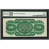 Image 2 : 1872 $50 State of South Carolina Revenue Bond Obsolete Note PMG Superb Gem Unc.