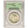 Image 1 : 1936 Cleveland Commemorative Half Dollar Coin PCGS MS65 Old Green Holder