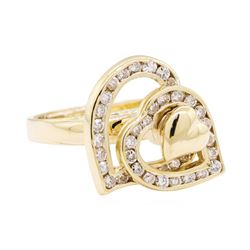 14KT Yellow Gold 1.10 ctw Diamond Ring