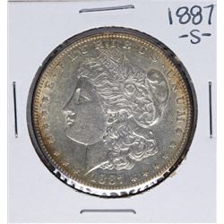 1887-S $1 Morgan Silver Dollar Coin