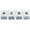 Image 2 : Lot of (4) 2005 Bison Nickel Coins NGC MS65