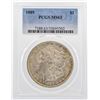 Image 1 : 1889 $1 Morgan Silver Dollar Coin PCGS MS63