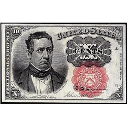 1874 Fifth Issue Ten Cents Fractional Currency Note