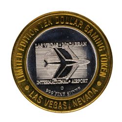 .999 Silver McCarran International Airport Las Vegas, NV $10 Limited Gaming Toke