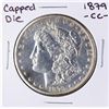 Image 1 : 1879-CC Capped Die $1 Morgan Silver Dollar Coin