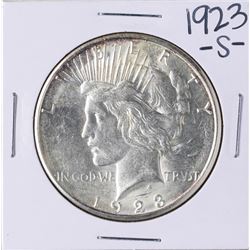 1923-S $1 Peace Silver Dollar Coin