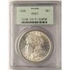 Image 1 : 1896 $1 Morgan Silver Dollar Coin PCGS MS63