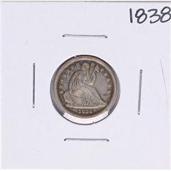 1838 Seated Liberty Dime Coin